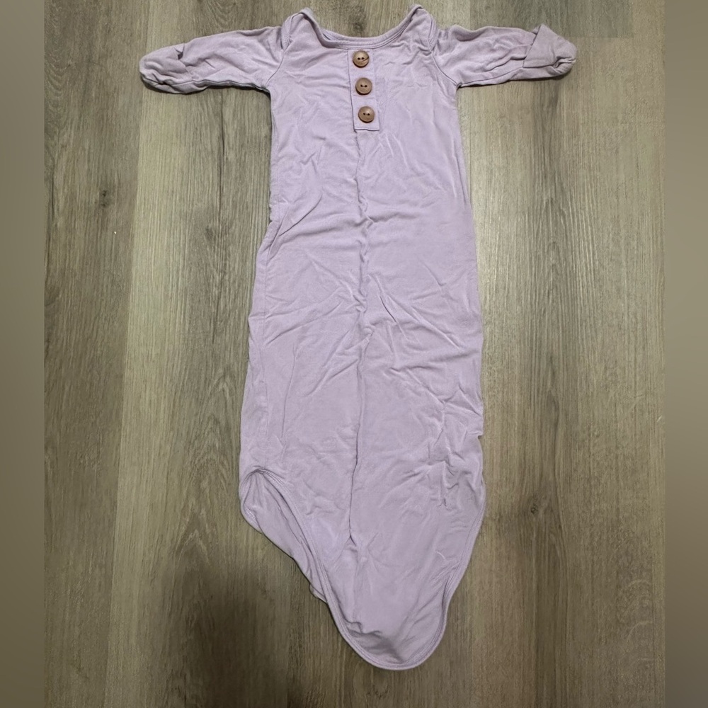 Caden lane lavender knotted gown